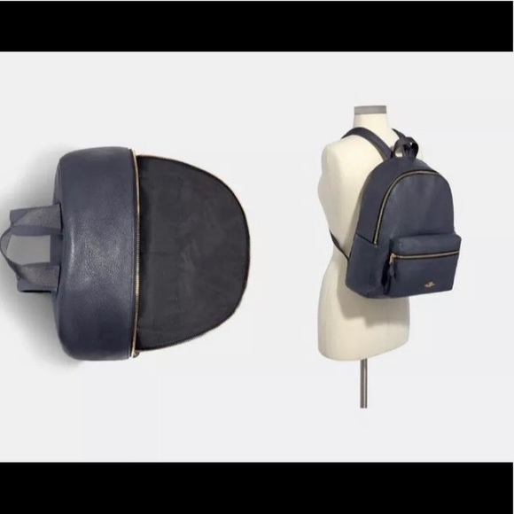 Coach Charlie F29004 Leather Backpack - Picture 4 of 4